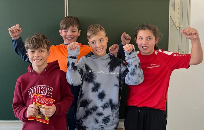 Siegerteam der 2. Klassen