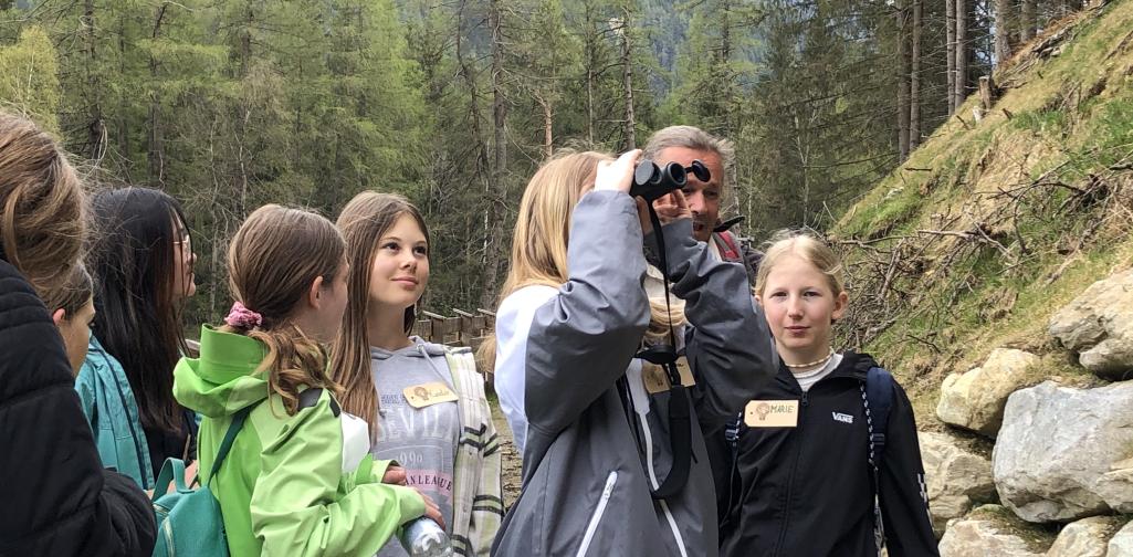 Vogelforscher unterwegs.